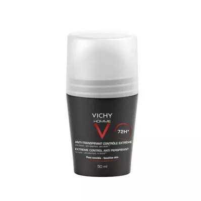 Vichy Homme Deodorant Roll-on 72h Extreme Control, 50 ml Vichy Homme Deodorant Roll-on 72h Extreme Control, 50 ml