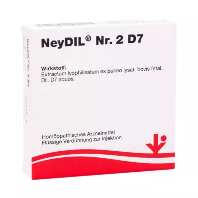 NEYDIL No.2 D 7 Ampoules, 5X2 ml