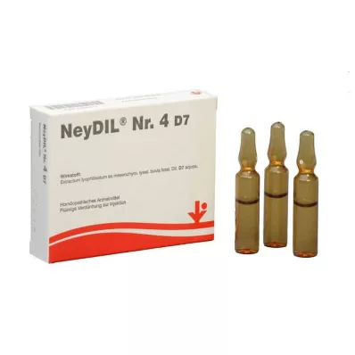 NEYDIL No.4 D 7 Ampoules, 5X2 ml NEYDIL No.4 D 7 Ampoules, 5X2 ml