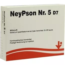 NEYPSON No.5 D 7 Ampoules, 5X2 ml