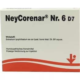 NEYCORENAR No.6 D 7 Ampoules, 5X2 ml