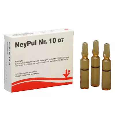 Neypul No.10 D 7 ampoules, 5X2 ml Neypul No.10 D 7 ampoules, 5X2 ml