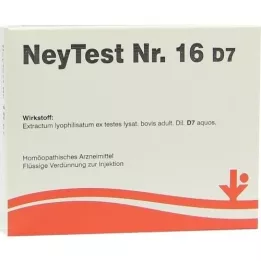 NEYTEST No.16 D 7 Ampoules, 5X2 ml