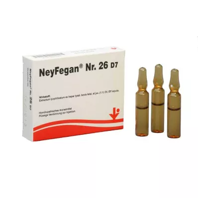 Neyfegan No.26 D 7 ampoules, 5X2 ml Neyfegan No.26 D 7 ampoules, 5X2 ml