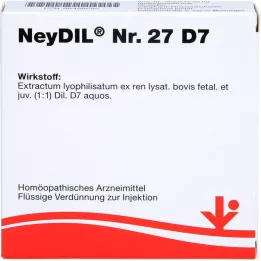 NEYDIL No.27 D 7 Ampoules, 5X2 ml