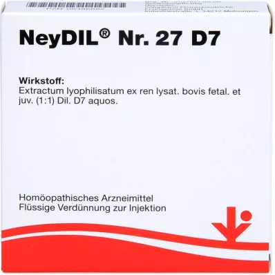 NEYDIL No.27 D 7 Ampoules, 5X2 ml