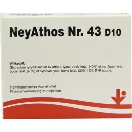 NEYATHOS No.43 D 10 Ampoules, 5X2 ml