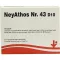 NEYATHOS No.43 D 10 Ampoules, 5X2 ml