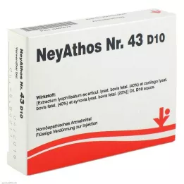 NEYATHOS No.43 D 10 Ampoules, 5X2 ml