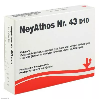 NEYATHOS No.43 D 10 Ampoules, 5X2 ml NEYATHOS No.43 D 10 Ampoules, 5X2 ml