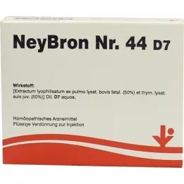 NEYBRON No.44 D 7 Ampoules, 5X2 ml