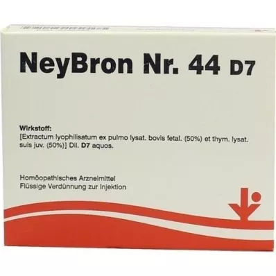 NEYBRON No.44 D 7 Ampoules, 5X2 ml