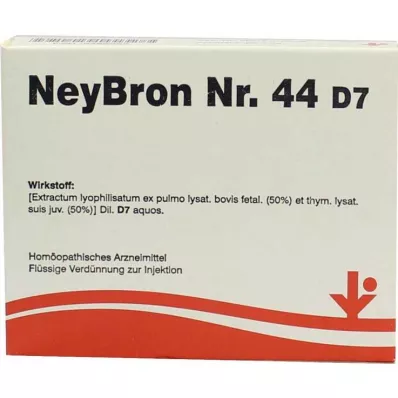 NEYBRON No.44 D 7 Ampoules, 5X2 ml