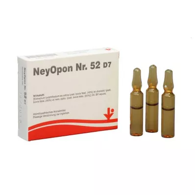 NEYOPON No.52 D 7 Ampoules, 5X2 ml NEYOPON No.52 D 7 Ampoules, 5X2 ml