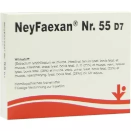 NEYFAEXAN No.55 D 7 Ampoules, 5X2 ml