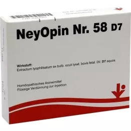 NEYOPIN No.58 D 7 Ampoules, 5X2 ml