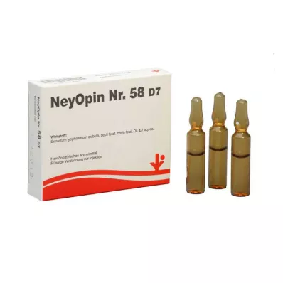 Neyopin No.58 D 7 ampoules, 5X2 ml Neyopin No.58 D 7 ampoules, 5X2 ml