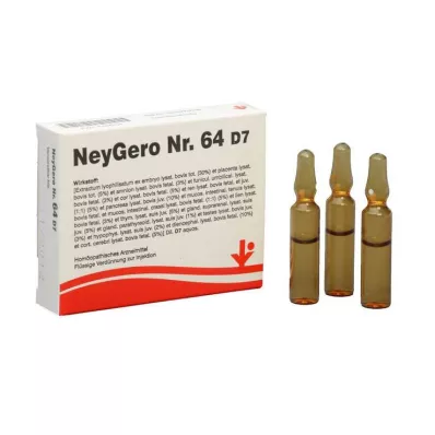 NEYGERO No.64 D 7 Ampoules, 5X2 ml