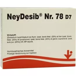 NEYDESIB No.78 D 7 Ampoules, 5X2 ml