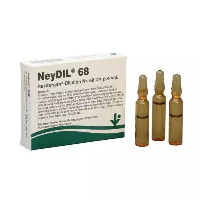 NEYDIL No.68 Revitorgan Dil.D 4 per vet. ampoules, 5X2 ml