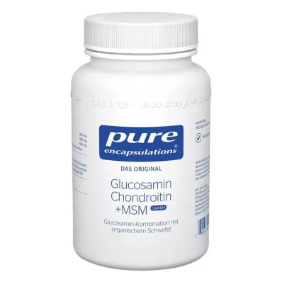 PURE ENCAPSULATIONS Glucosamine+Chondr.+MSM Capsules, 60 pcs PURE ENCAPSULATIONS Glucosamine+Chondr.+MSM Capsules, 60 pcs