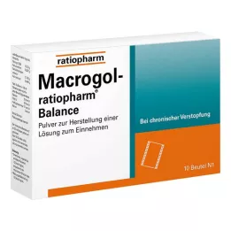 MACROGOL-ratiopharm Balance Plv.z.H.e.L.z.Einn., 10 pcs