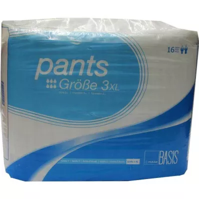 Param Pants Basic Size 3 XL, 16 pcs