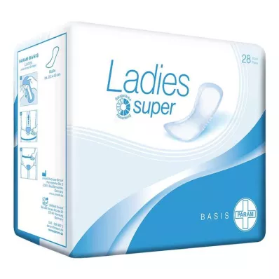 Param Ladies Incontinence Templates Basic Super, 28 pcs Param Ladies Incontinence Templates Basic Super, 28 pcs
