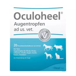 OCULOHEEL Eye drops ad us.vet.single-dose pipet., 20 pcs