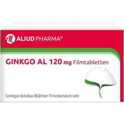 GINKGO AL 120 mg film-coated tablets, 120 pcs