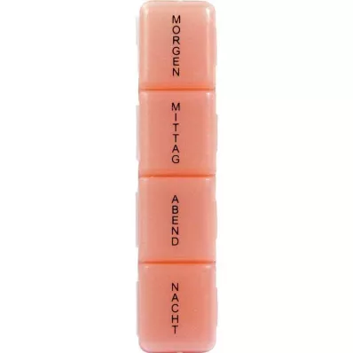 TABLETTENDOSE 1 tag 4 compartments small, 1 pc TABLETTENDOSE 1 tag 4 compartments small, 1 pc