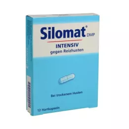SILOMAT DMP intensive anti-irritant cough hard capsules, 12 pcs