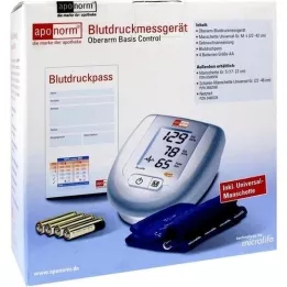APONORM Blood pressure monitor Basis Control upper arm, 1 pc