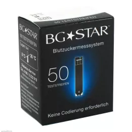 BGSTAR Test strips, 50 pc
