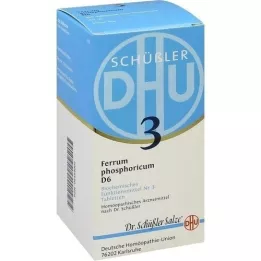BIOCHEMIE DHU 3 Ferrum phosphoricum D 6 tablets, 420 pc