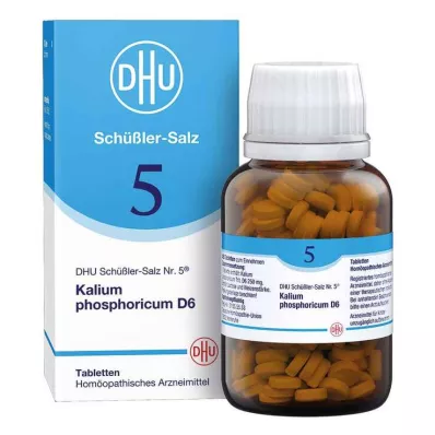 BIOCHEMIE DHU 5 Kalium phosphoricum D 6 tablets, 420 pcs BIOCHEMIE DHU 5 Kalium phosphoricum D 6 tablets, 420 pcs