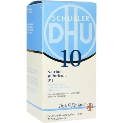 BIOCHEMIE DHU 10 Natrium sulphuricum D 12 tablets, 420 pc