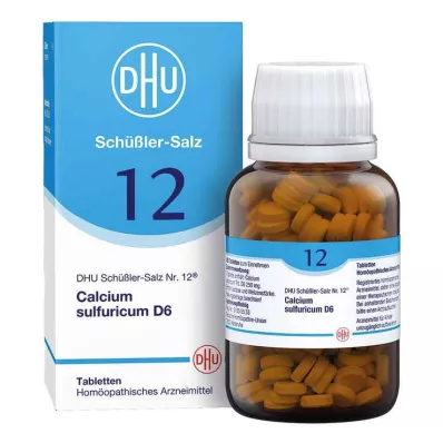 BIOCHEMIE DHU 12 Calcium sulphuricum D 6 tablets, 420 pc BIOCHEMIE DHU 12 Calcium sulphuricum D 6 tablets, 420 pc