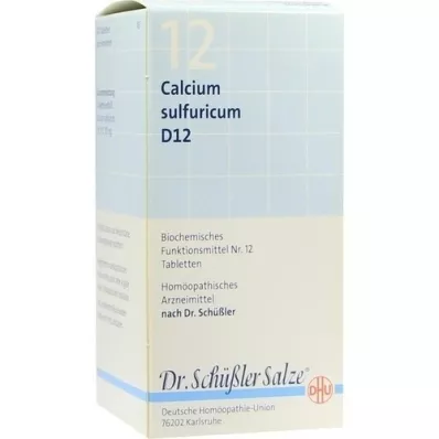 BIOCHEMIE DHU Calcium sulphuricum D 12 tablets, 420 pcs