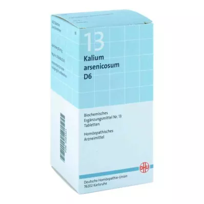 Biochemistry Dhu 13 Potassium arsenicosum D6 tablets (420 pieces) Biochemistry Dhu 13 Potassium arsenicosum D6 tablets (420 pieces)