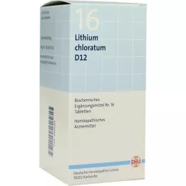 BIOCHEMIE DHU 16 Lithium chloratum D 12 tablets, 420 pcs