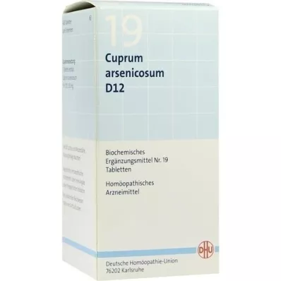 BIOCHEMIE DHU 19 Cuprum arsenicosum D 12 tablets, 420 pc