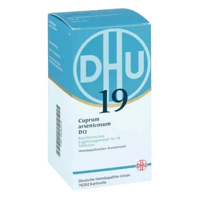BIOCHEMIE DHU 19 Cuprum arsenicosum D 12 tablets, 420 pc