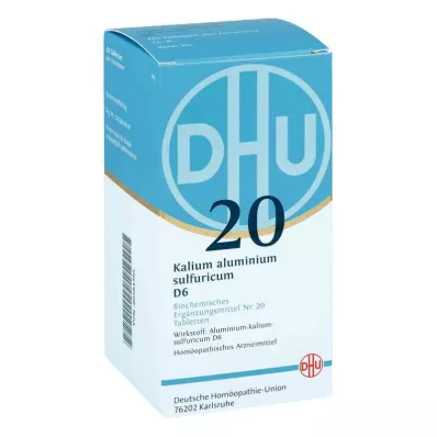 DHU 20 potassium alum.sulfur.D6 tablets (420 pieces) DHU 20 potassium alum.sulfur.D6 tablets (420 pieces)