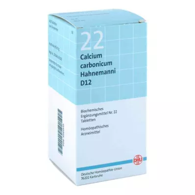 Biochemistry Dhu 22 Calcium carbonicum D12 tablets (420 pieces) Biochemistry Dhu 22 Calcium carbonicum D12 tablets (420 pieces)
