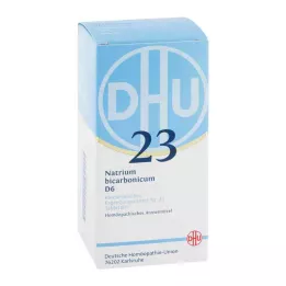 BIOCHEMIE DHU 23 Natrium bicarbonicum D 6 tbl, 420 pcs
