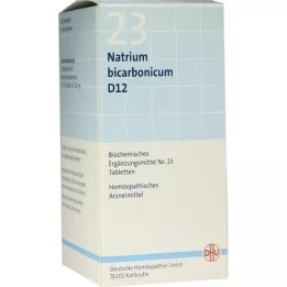 BIOCHEMIE DHU 23 Natrium bicarbonicum D 12 tbl, 420 pcs
