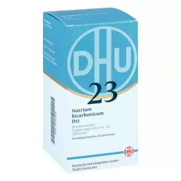 BIOCHEMIE DHU 23 Natrium bicarbonicum D 12 tbl, 420 pcs