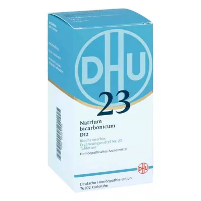 BIOCHEMIE DHU 23 Natrium bicarbonicum D 12 tbl, 420 pcs BIOCHEMIE DHU 23 Natrium bicarbonicum D 12 tbl, 420 pcs