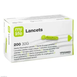 MYLIFE Lancets, 200 pc